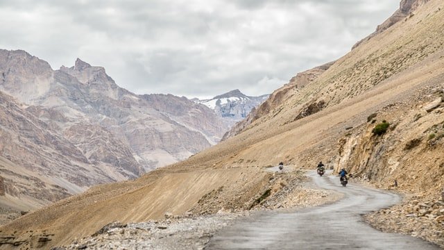 Leh ladakh bike trip route